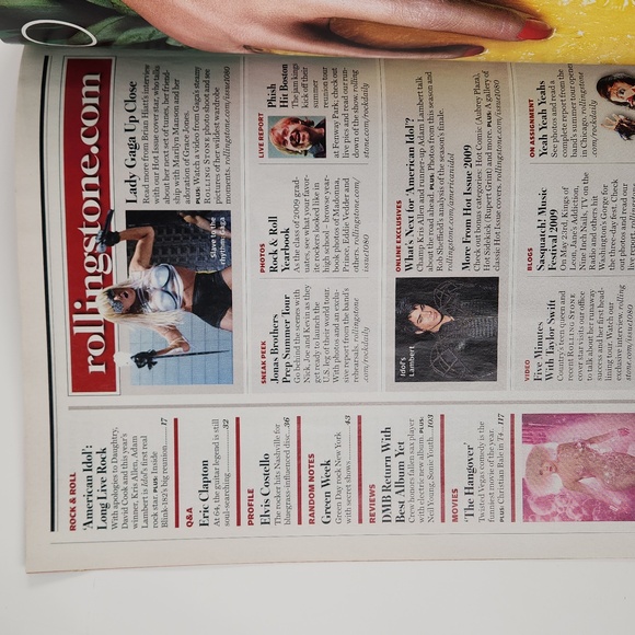 LADY GAGA ROLLING STONE ISSUE 1080, June 11, 2009, The Rise of LADY GAGA - Picture 6 of 17